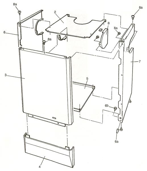 Exploded Diagram for OUTER CASE ASSY