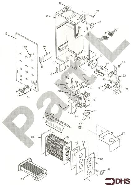 Exploded Diagram for BOX COMBUSTION