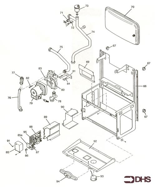 Exploded Diagram for CONTROLS & HYDRAULICS