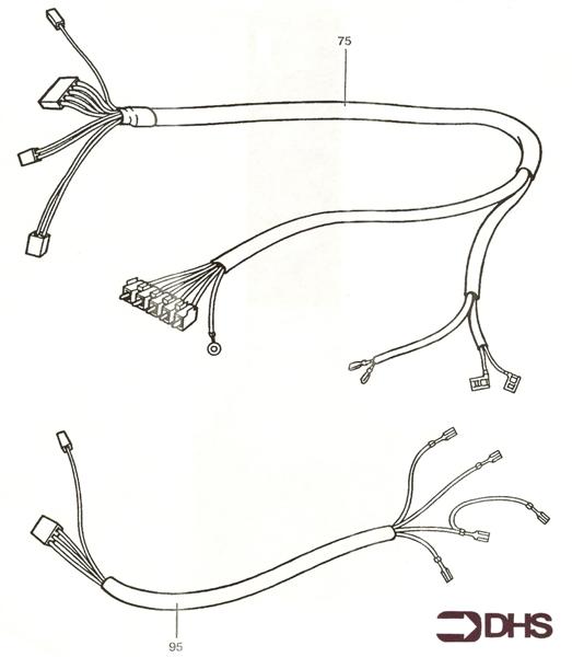 Exploded Diagram for WIRING HARNESS