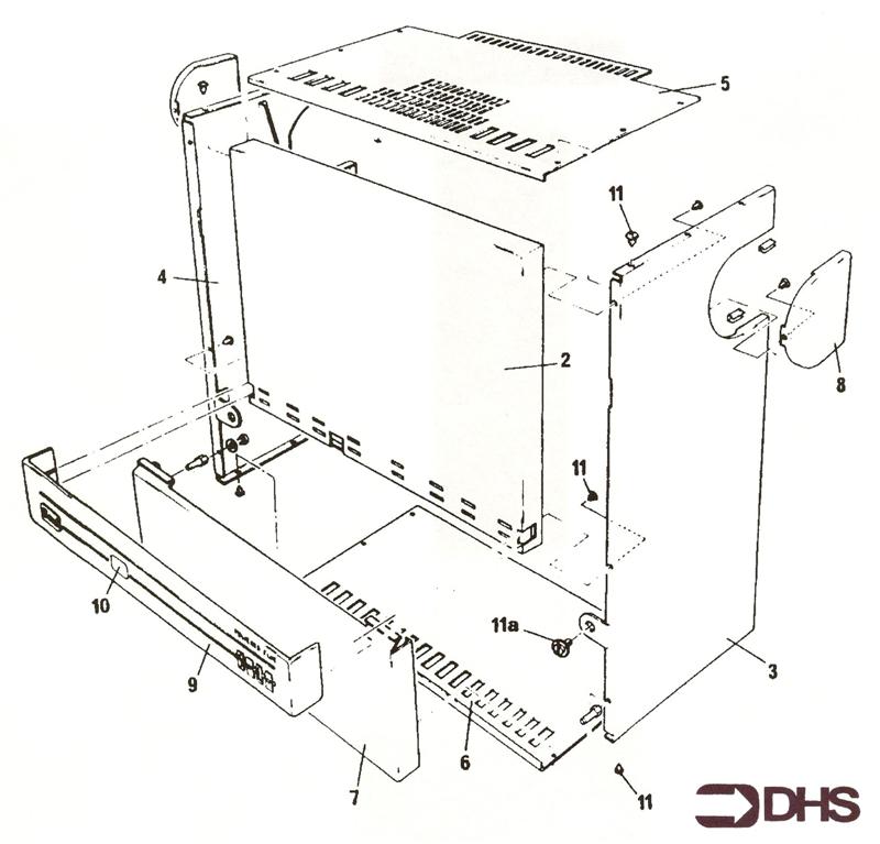 Exploded Diagram for OUTER CASE ASSY