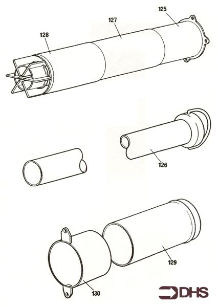 Exploded Diagram for FLUE ASSY