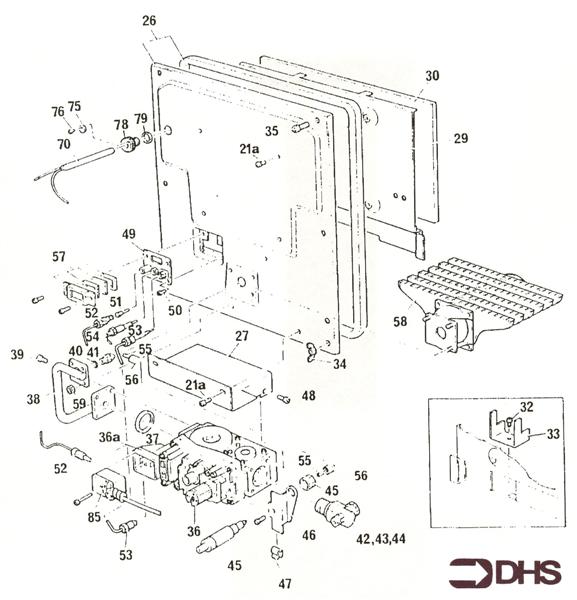 Exploded Diagram for CONTROLS