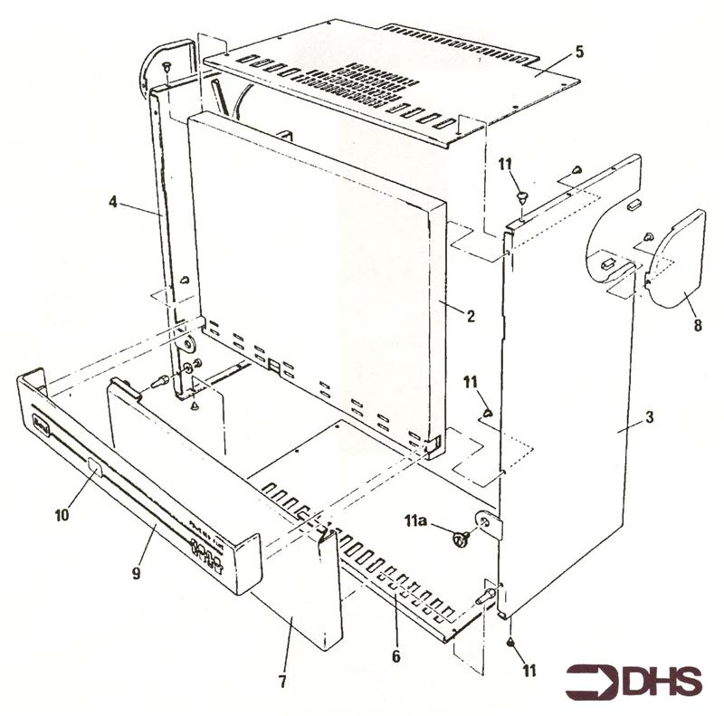 Exploded Diagram for OUTER CASING ASSY