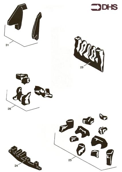 Exploded Diagram for COALBED ASSY