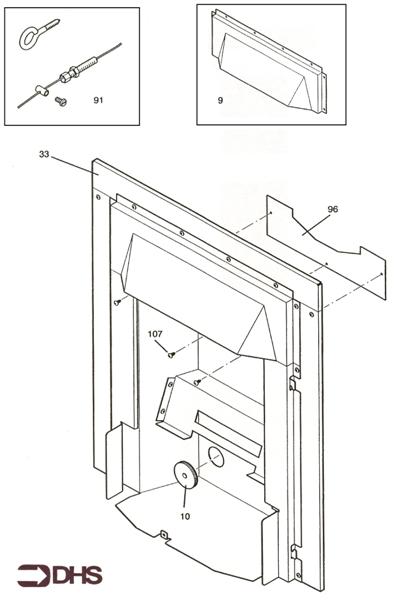 Exploded Diagram for INNER CASING