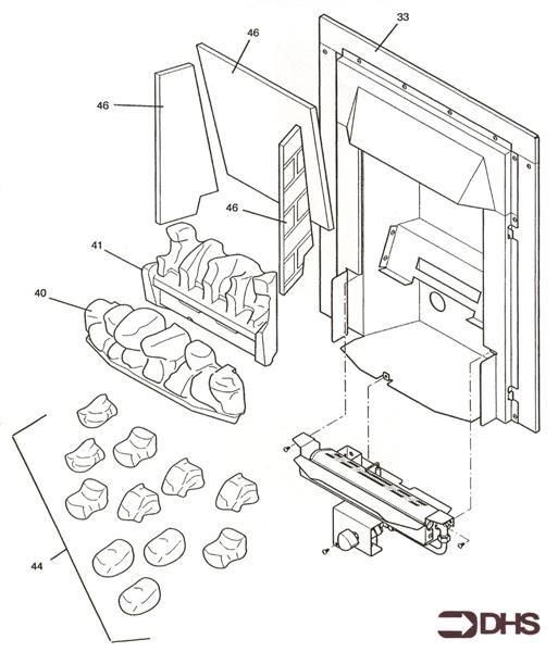 Exploded Diagram for COALBED ASSY