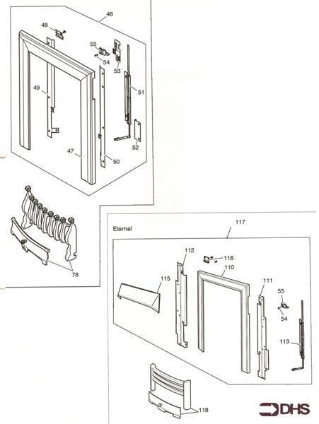 Exploded Diagram for FASCIA ALPHA
