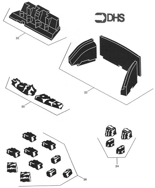 Exploded Diagram for COAL BED