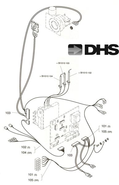 Exploded Diagram for PANEL & ELE PART FRM 03/2000 3