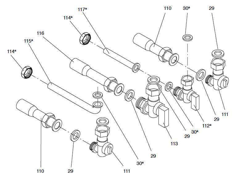 VALVES, CONNECTION PIPES logo