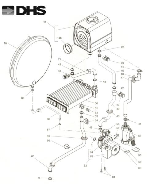 Exploded Diagram for PUMP & MAIN CIRCUIT ASSY 2