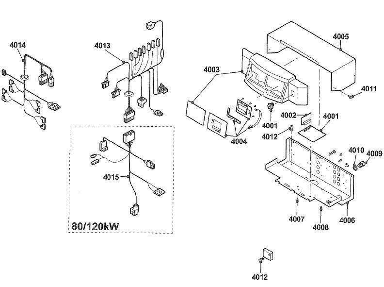 Exploded Diagram for CONTROL PANEL