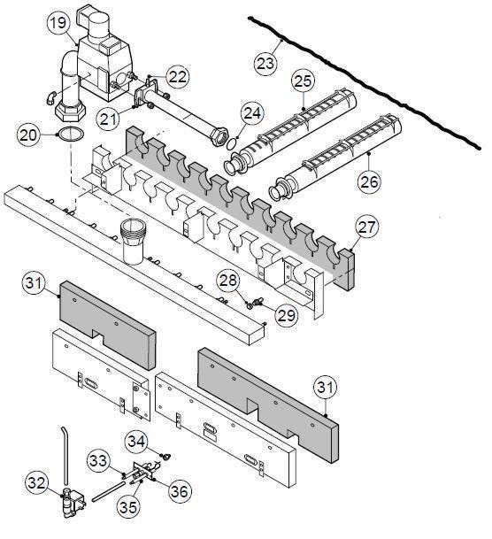 BURNER/GAS VALVE ASSEMBLY logo