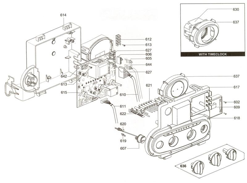 Exploded Diagram for ELECTRICAL BOX