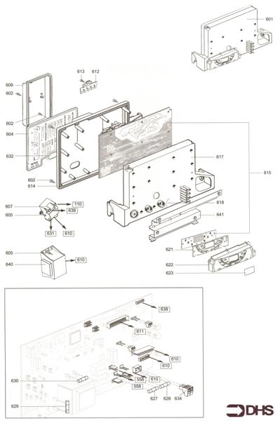 Exploded Diagram for ELECTRICAL BOX