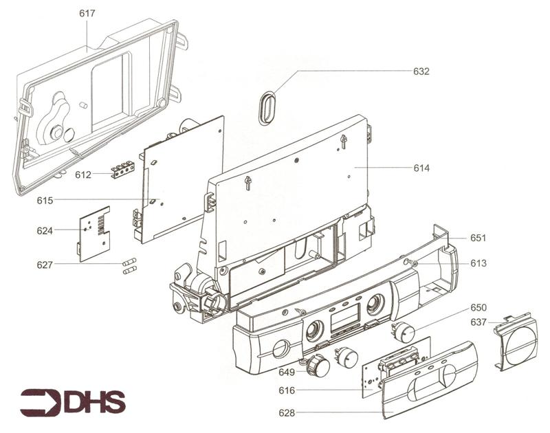 Exploded Diagram for ELECTRICAL BOX