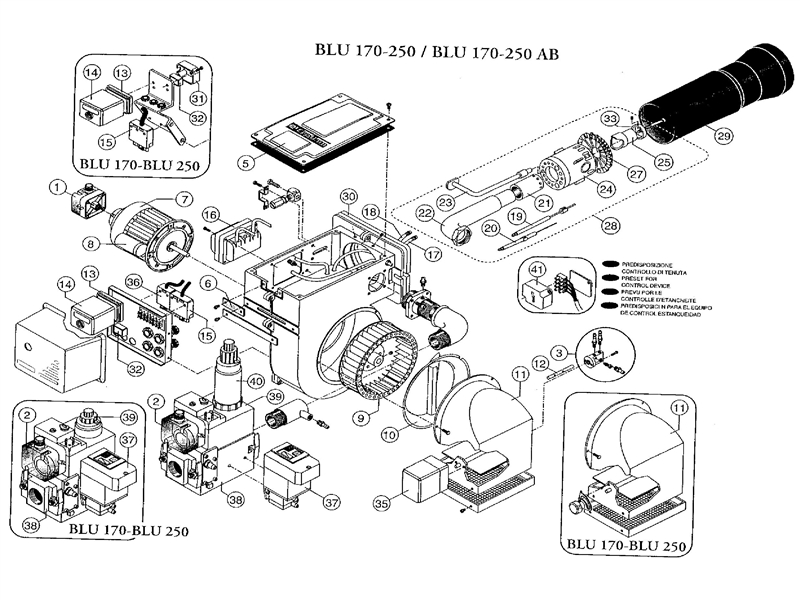 ALL PARTS logo