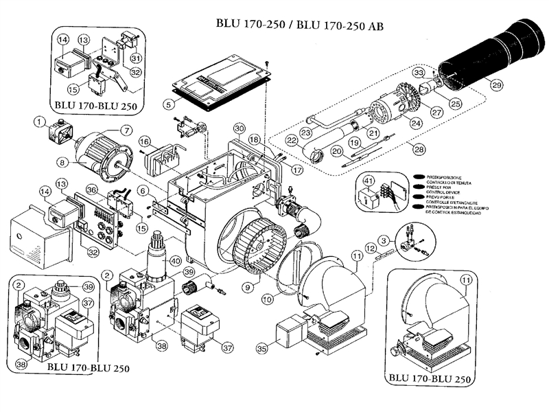 ALL PARTS logo