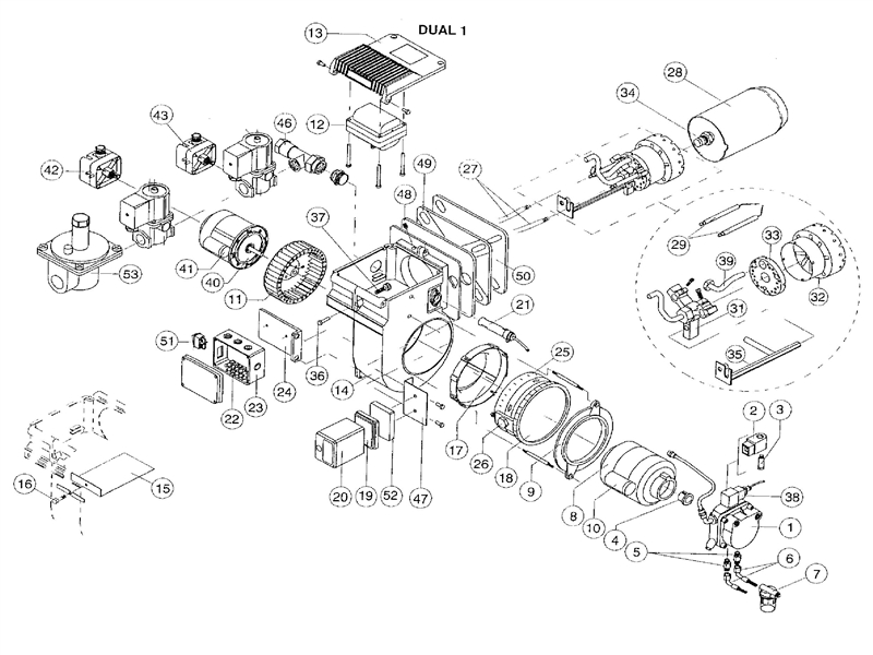 ALL PARTS logo