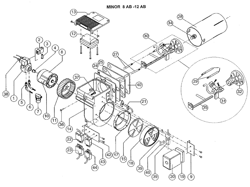 ALL PARTS logo