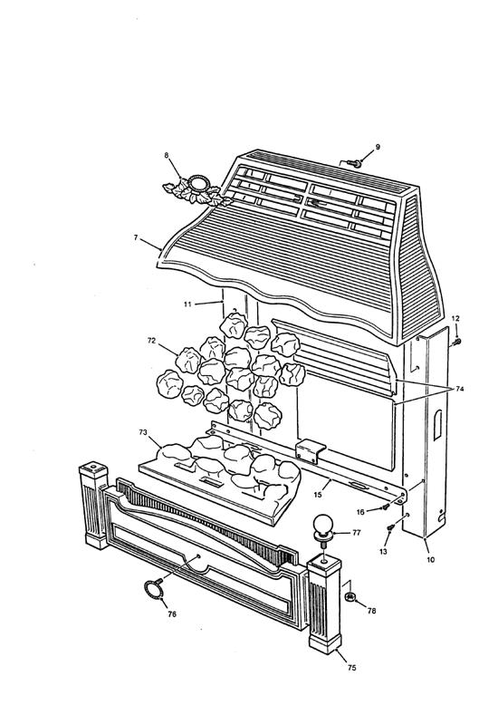 Exploded Diagram for CANOPY