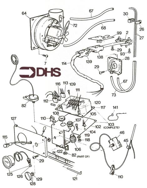 Exploded Diagram for ELECTRICAL CONTROLS