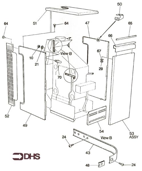 Exploded Diagram for OUTER PANEL ASSY