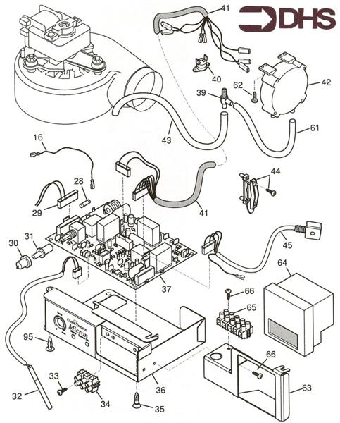 Exploded Diagram for CONTROL BOX ASSY