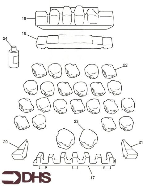 Exploded Diagram for FUEL SUPPORT ASSY