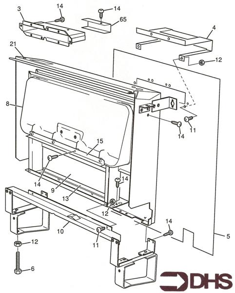 Exploded Diagram for HEAT EXCHANGER ASSY