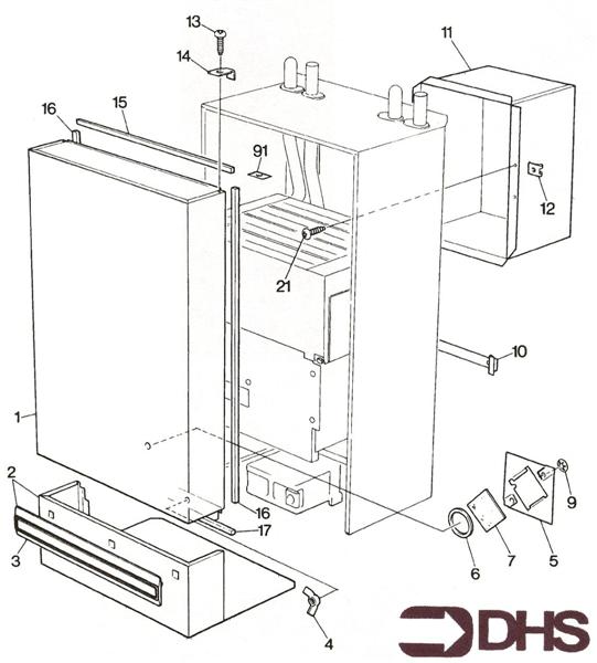 Exploded Diagram for CASING