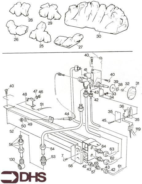 Exploded Diagram for BURNER