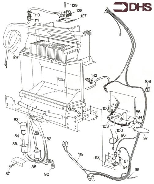 Exploded Diagram for GAS PIPE ASSY