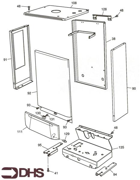 Exploded Diagram for CASING