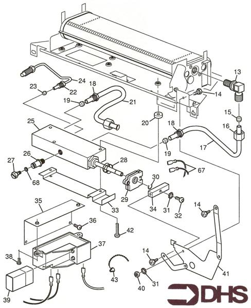 Exploded Diagram for GAS VALVES