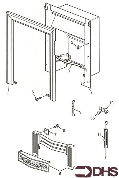 Exploded Diagram for CASING