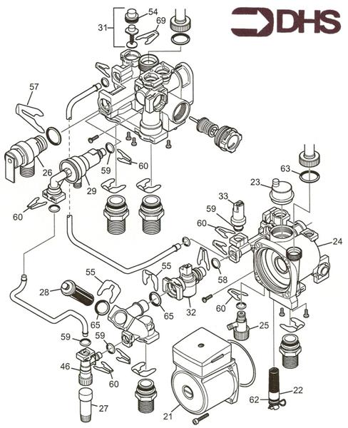 Exploded Diagram for GAS PIPES