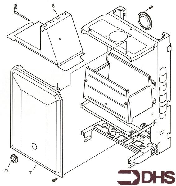 Exploded Diagram for MAIN BODY