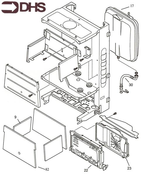Exploded Diagram for CHASSIS