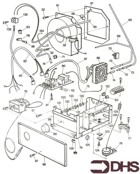 Exploded Diagram for GAS PIPE ASSY