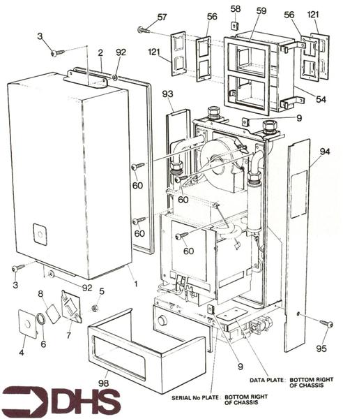 Exploded Diagram for CASING ASSY