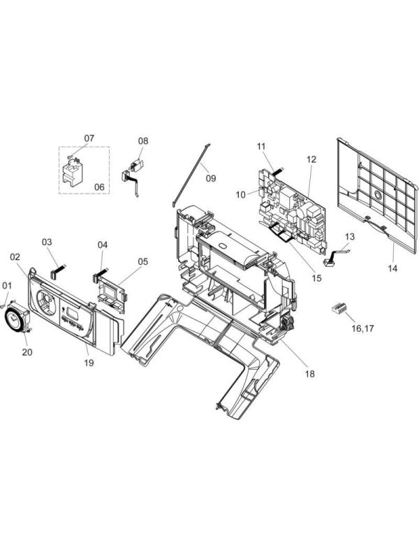 Exploded Diagram for ELECTRONICS