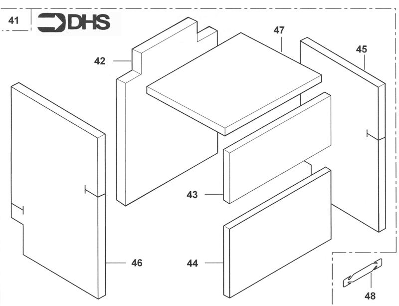 Exploded Diagram for INSULATION ASSY