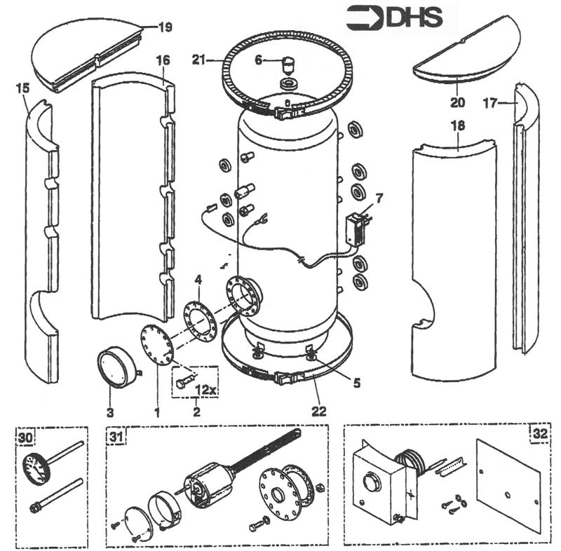 Exploded Diagram for CASING ASSY