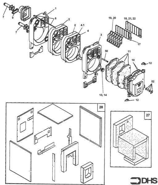Exploded Diagram for COMPLETE MODEL
