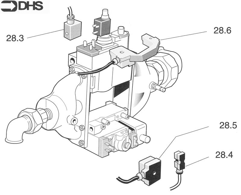 GAS VALVE LEADS 110/H-160/H logo