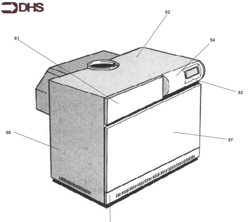 Exploded Diagram for CASING ASSY