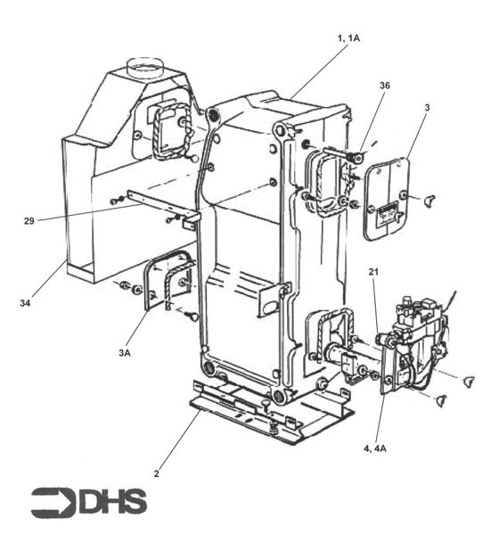 Exploded Diagram for BOILER