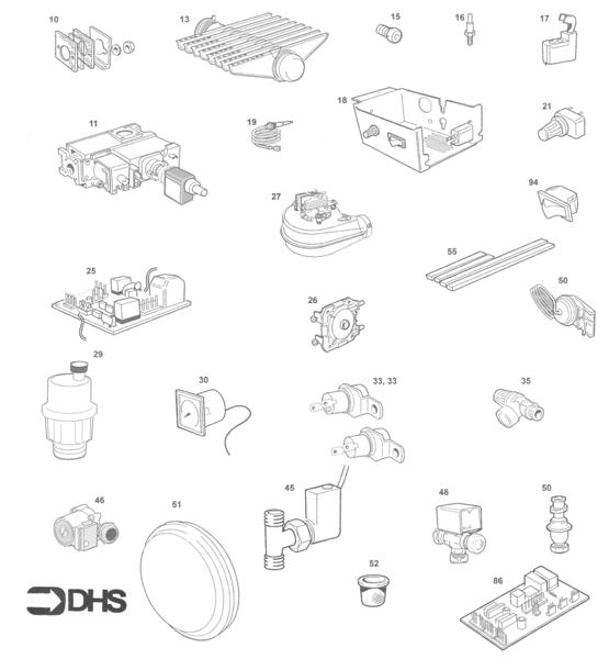 SHORT PARTS LIST logo
